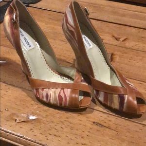 Steve Madden cork wedge